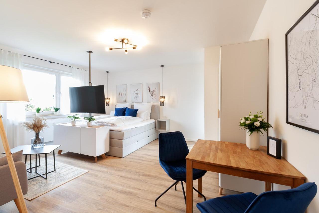 Modernes Apartment *Liobablick Nr. 3* - Fewo Fulda/Petersberg Petersberg  Ngoại thất bức ảnh